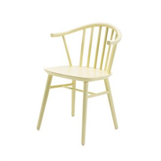 classic style wooden spindle back chair