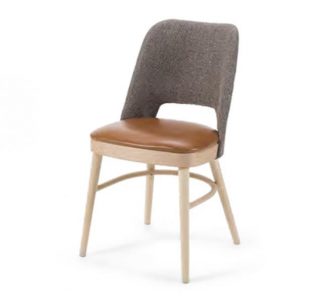Modern contemporay upholstered dining chair
