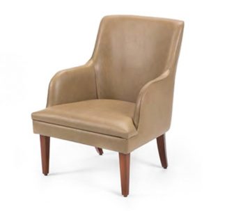 side chair wooden leg beige upholstery